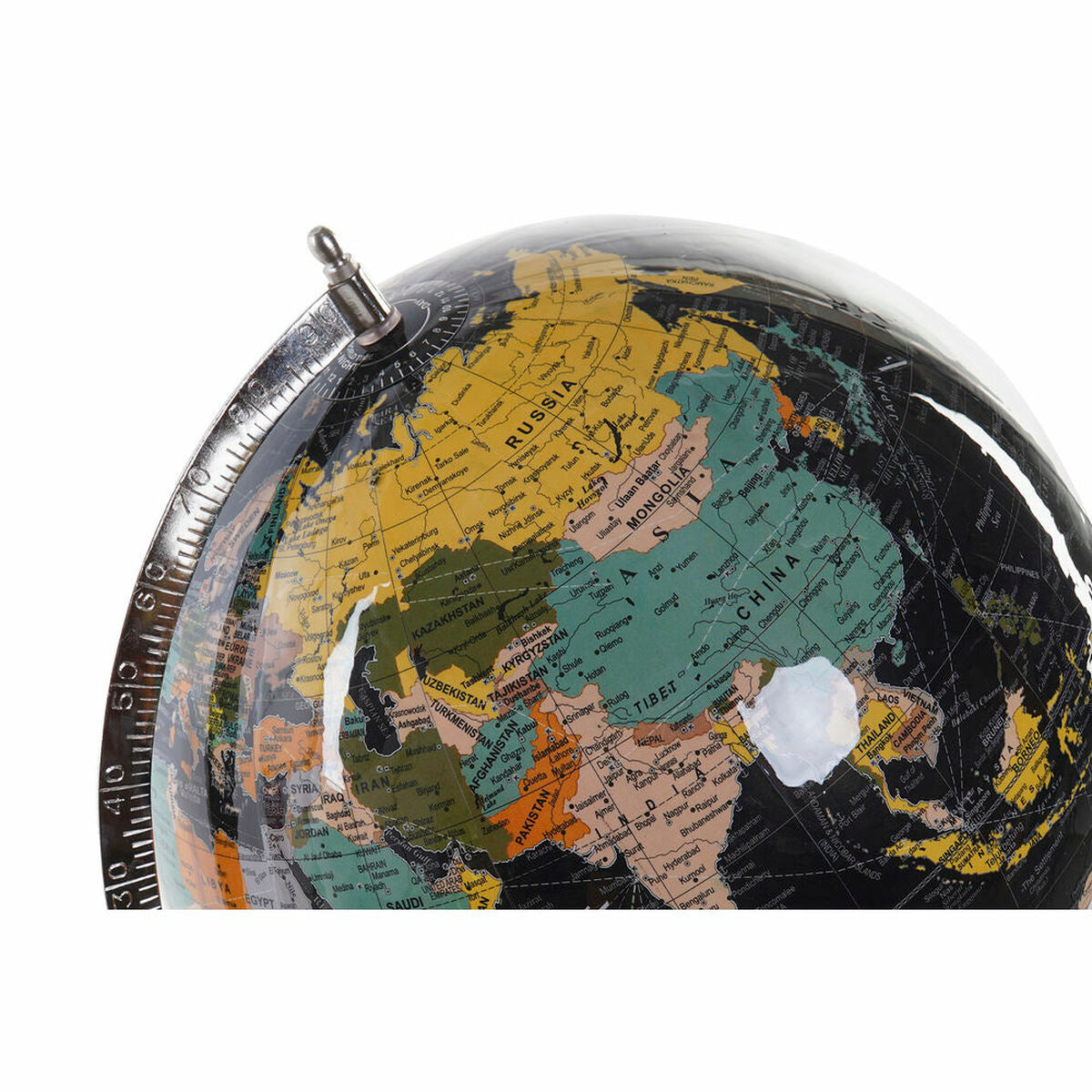 Mappamondo DKD Home Decor Metallo Carta Plastica (31 x 33 x 60 cm)