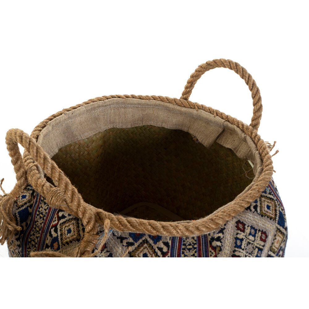 Cestino DKD Home Decor Cotone Fibra (30 x 30 x 30 cm) (2 Unità)