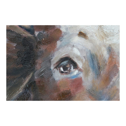 Quadro DKD Home Decor Caw Mucca (2 pezzi) (100 x 3.5 x 100 cm)