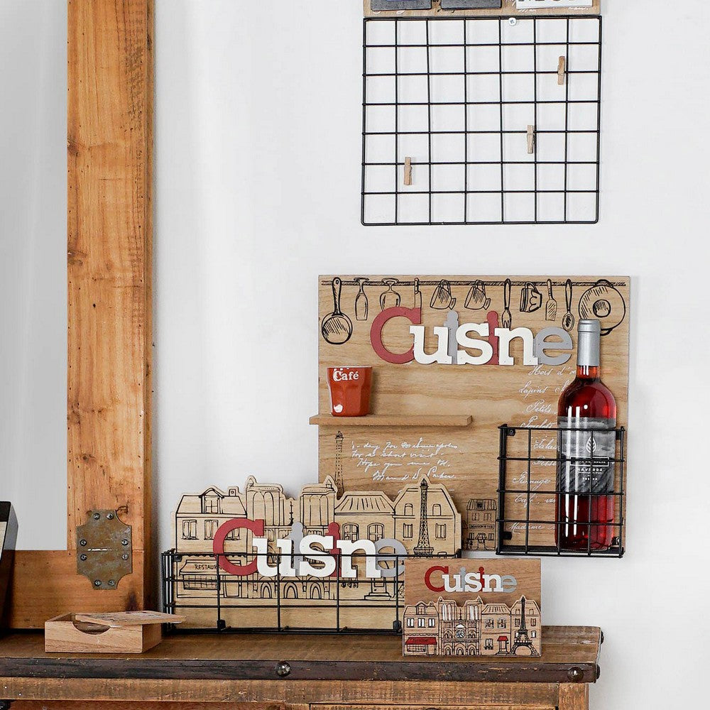 Portatovagliolo DKD Home Decor Cusine Legno MDF