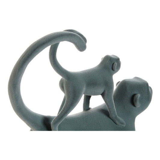 Statua Decorativa DKD Home Decor Resina Scimmia (2 pezzi) (22.5 x 8 x 27.5 cm)