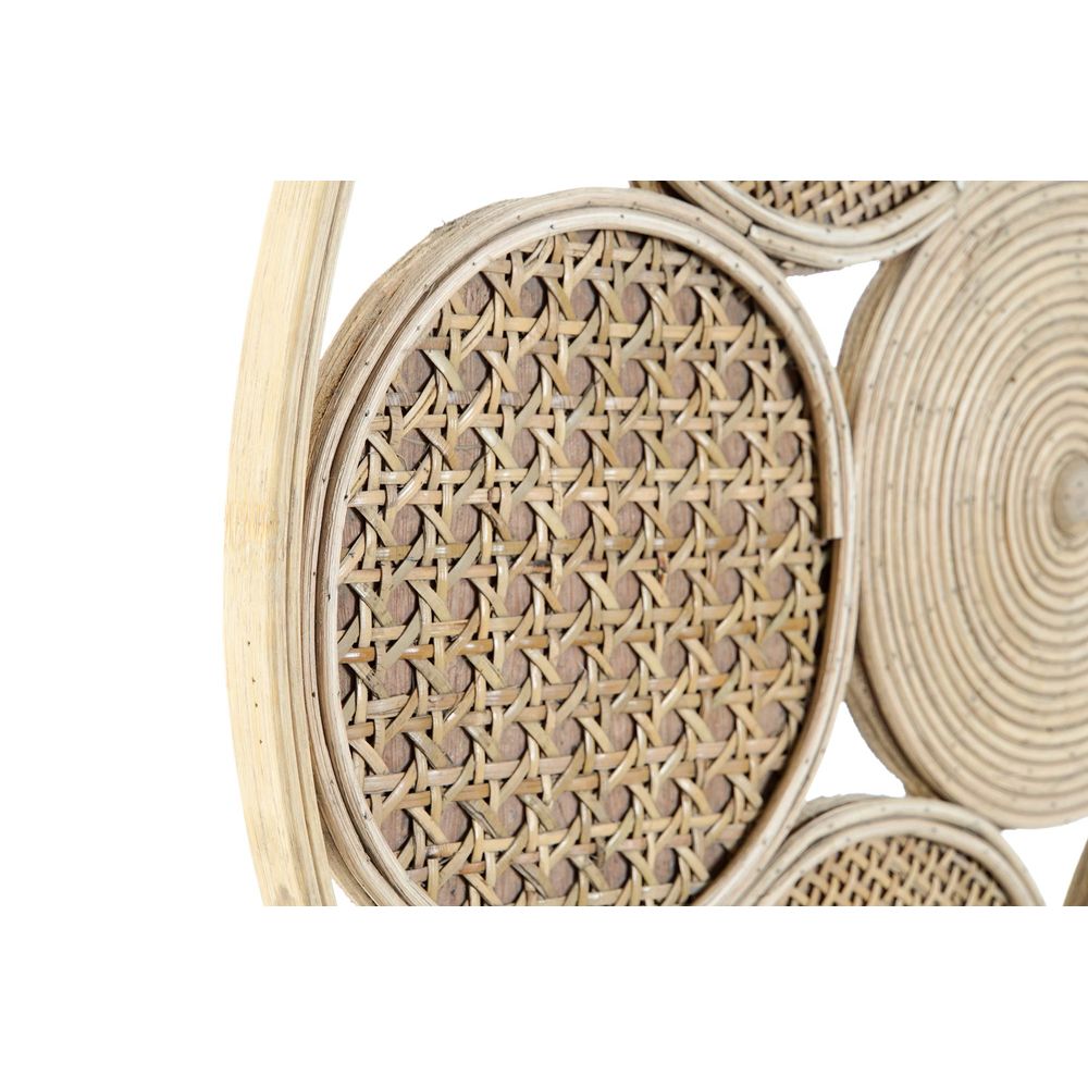 Decorazione da Parete DKD Home Decor Rattan (45.5 x 2 x 45.5 cm)