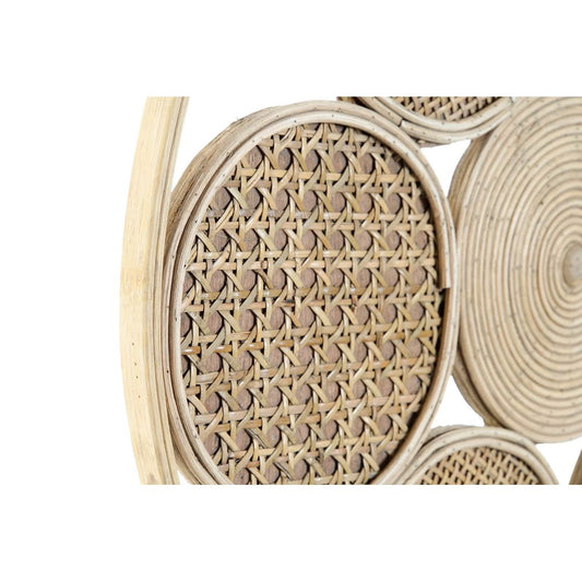 Decorazione da Parete DKD Home Decor Rattan (45.5 x 2 x 45.5 cm)