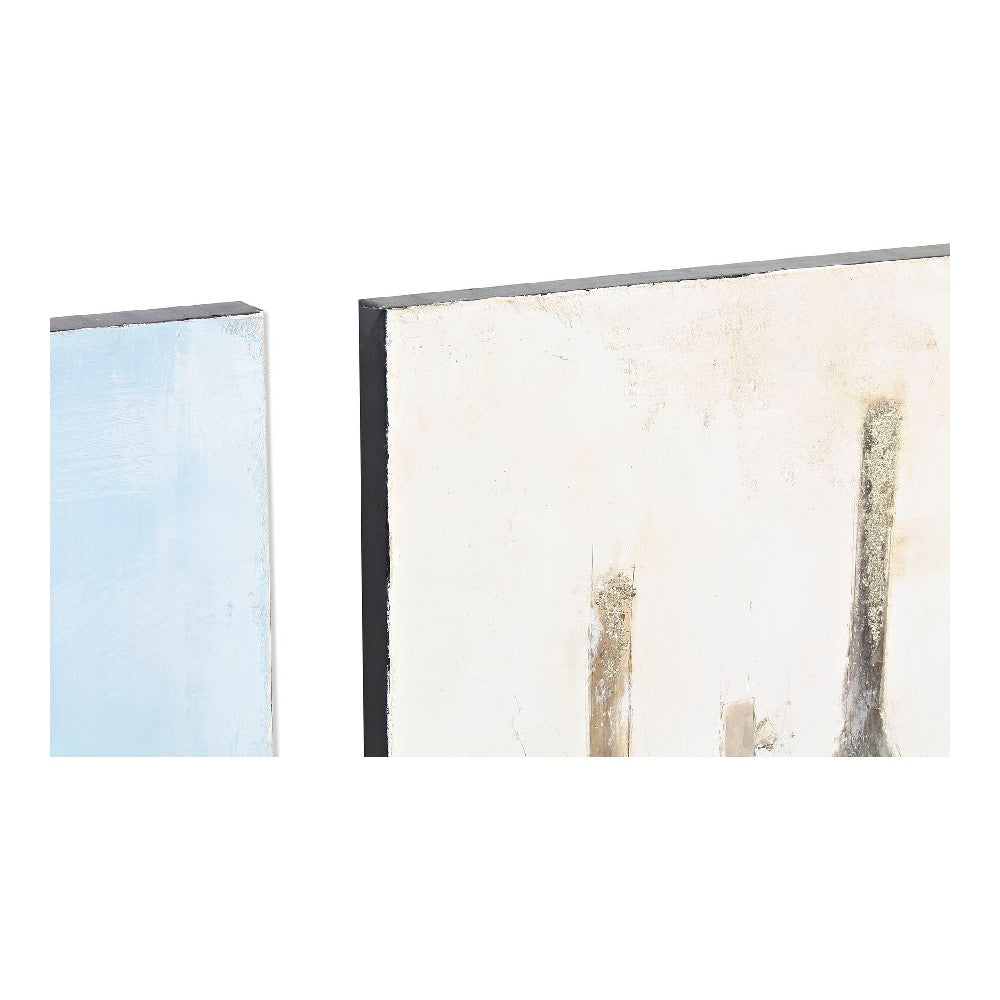 Quadro DKD Home Decor Botles (2 pezzi) (100 x 4 x 100 cm)