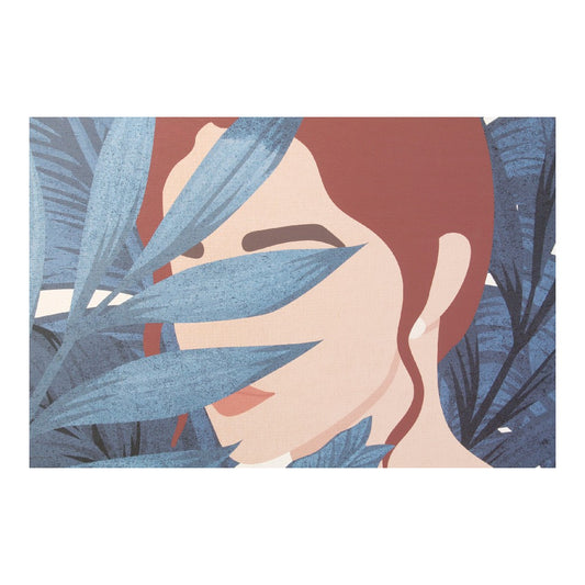 Quadro DKD Home Decor Woman Tela (2 pezzi) (83 x 4.5 x 123 cm)