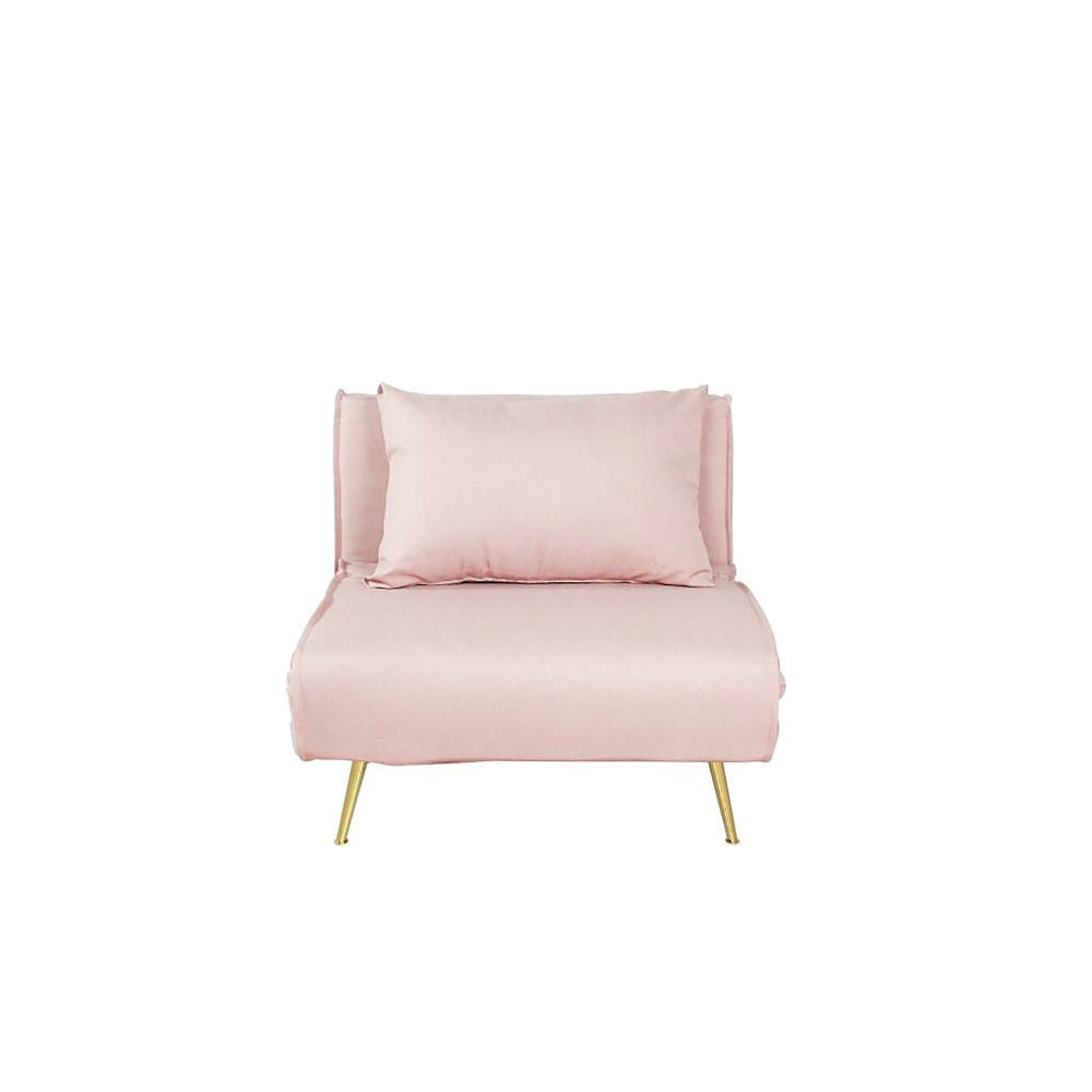 Divano Letto DKD Home Decor Poliestere Metallo (90 x 196 x 30 cm) (90 x 90 x 84 cm)