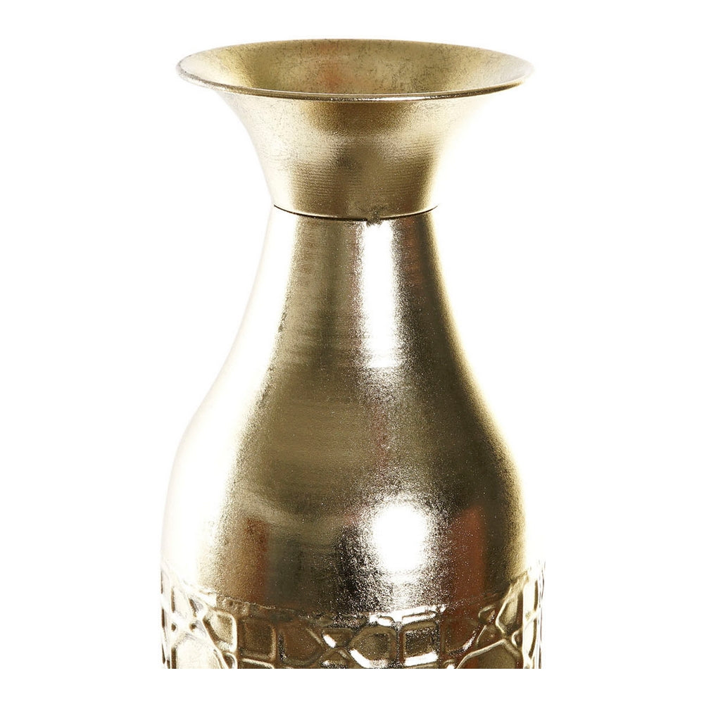 Vaso DKD Home Decor Dorato Metallo Arabo (14.5 x 14.5 x 90 cm)