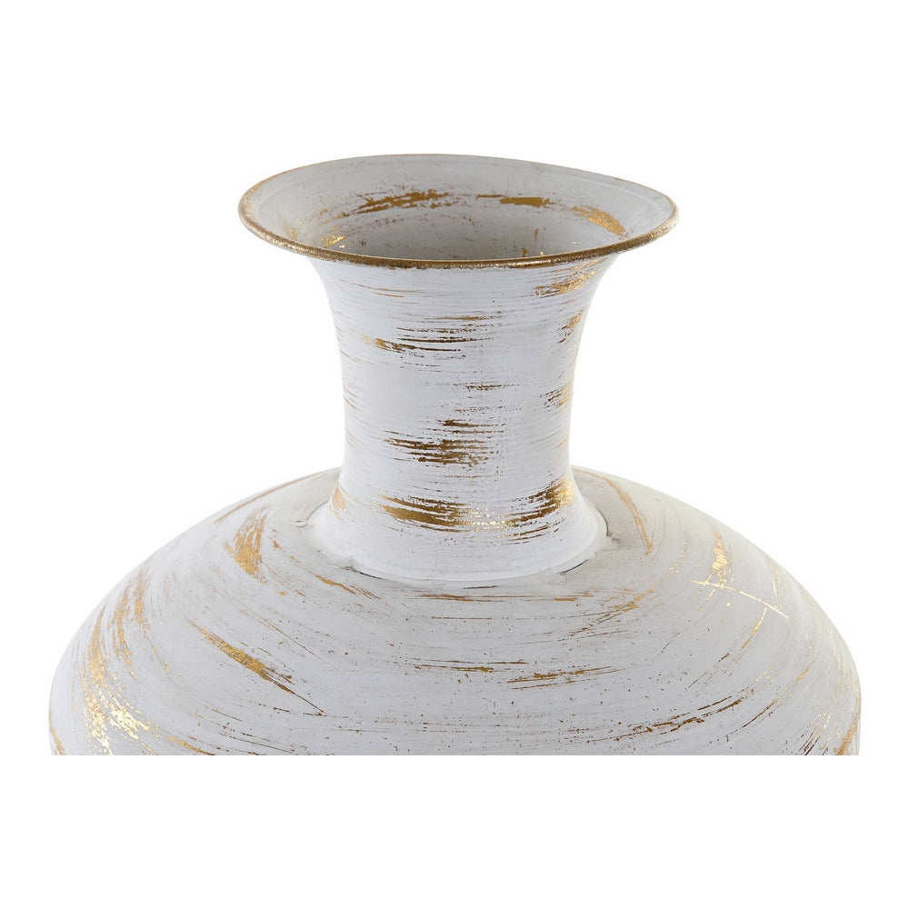 Vaso DKD Home Decor Dorato Metallo Tropicale (23 x 23 x 72 cm)