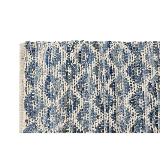 Tappeto DKD Home Decor Azzurro Bianco (120 x 180 x 1 cm)