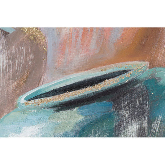 Quadro DKD Home Decor Tela Vaso (2 pezzi) (90 x 2.7 x 60 cm)