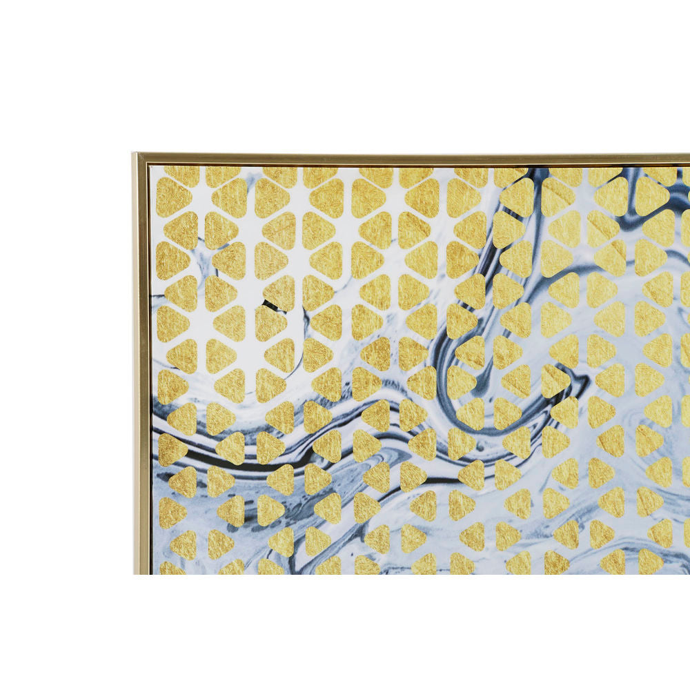 Quadro DKD Home Decor Abstract (2 pezzi) (60 x 3 x 90 cm)