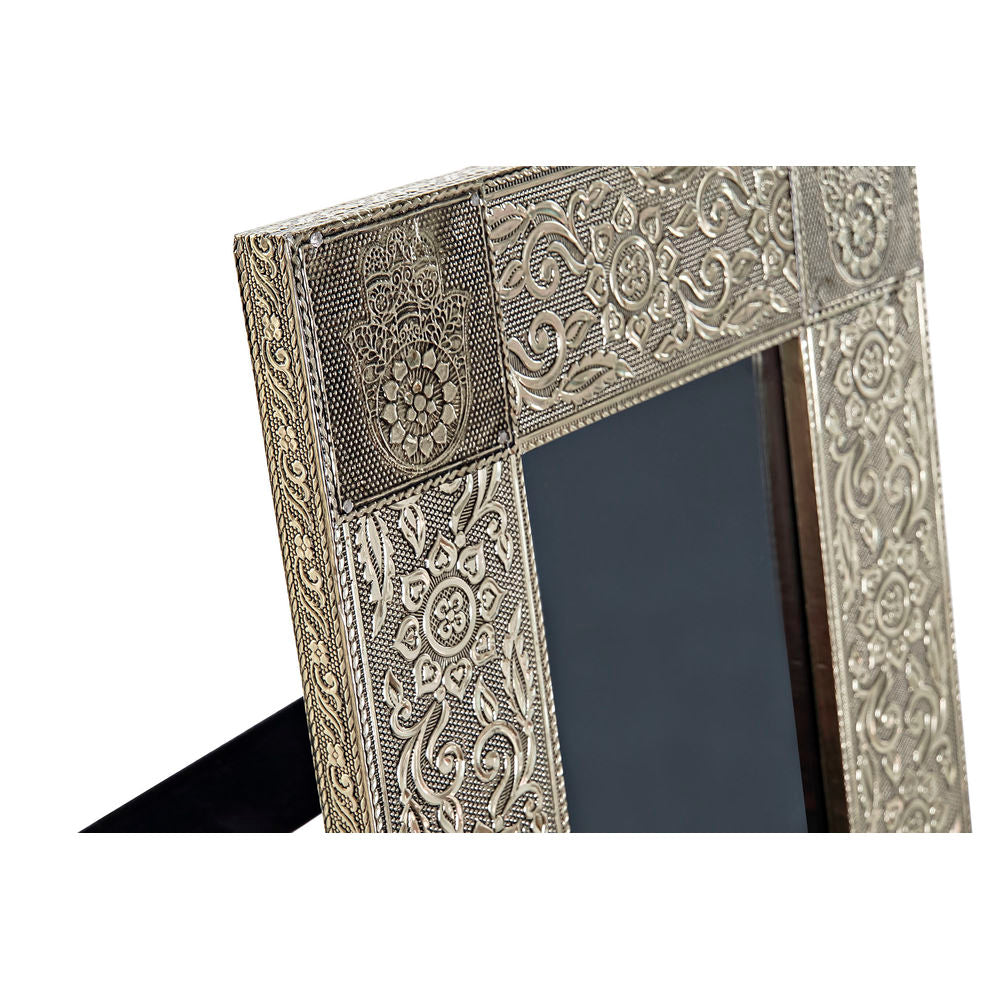 Cornice Portafoto DKD Home Decor Champagne Legno Alluminio Malva (20 x 1 x 25 cm) (1 pezzi)