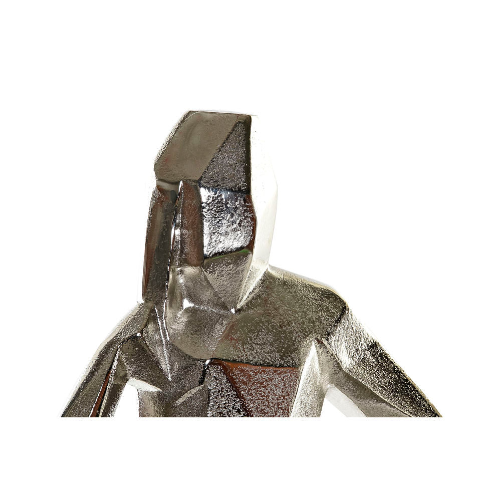 Statua Decorativa DKD Home Decor Alluminio (2 pezzi) (23 x 13 x 62 cm)