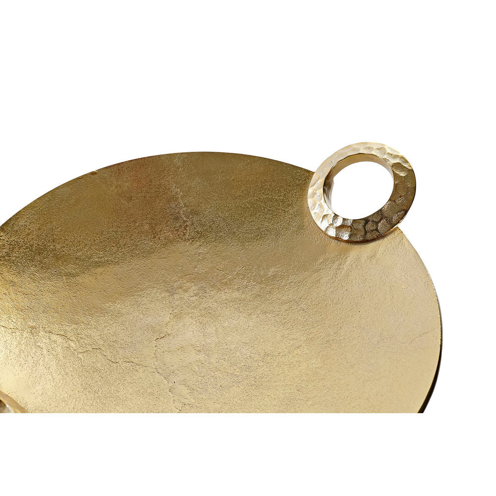 Centrotavola DKD Home Decor Dorato Alluminio Glam (47 x 38.5 x 8.5 cm)