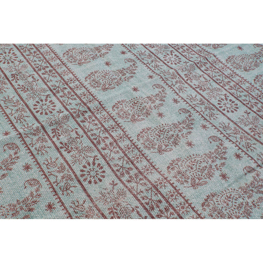 Tappeto DKD Home Decor Azzurro Verde Arabo (160 x 230 x 0,4 cm) (2 Unità)