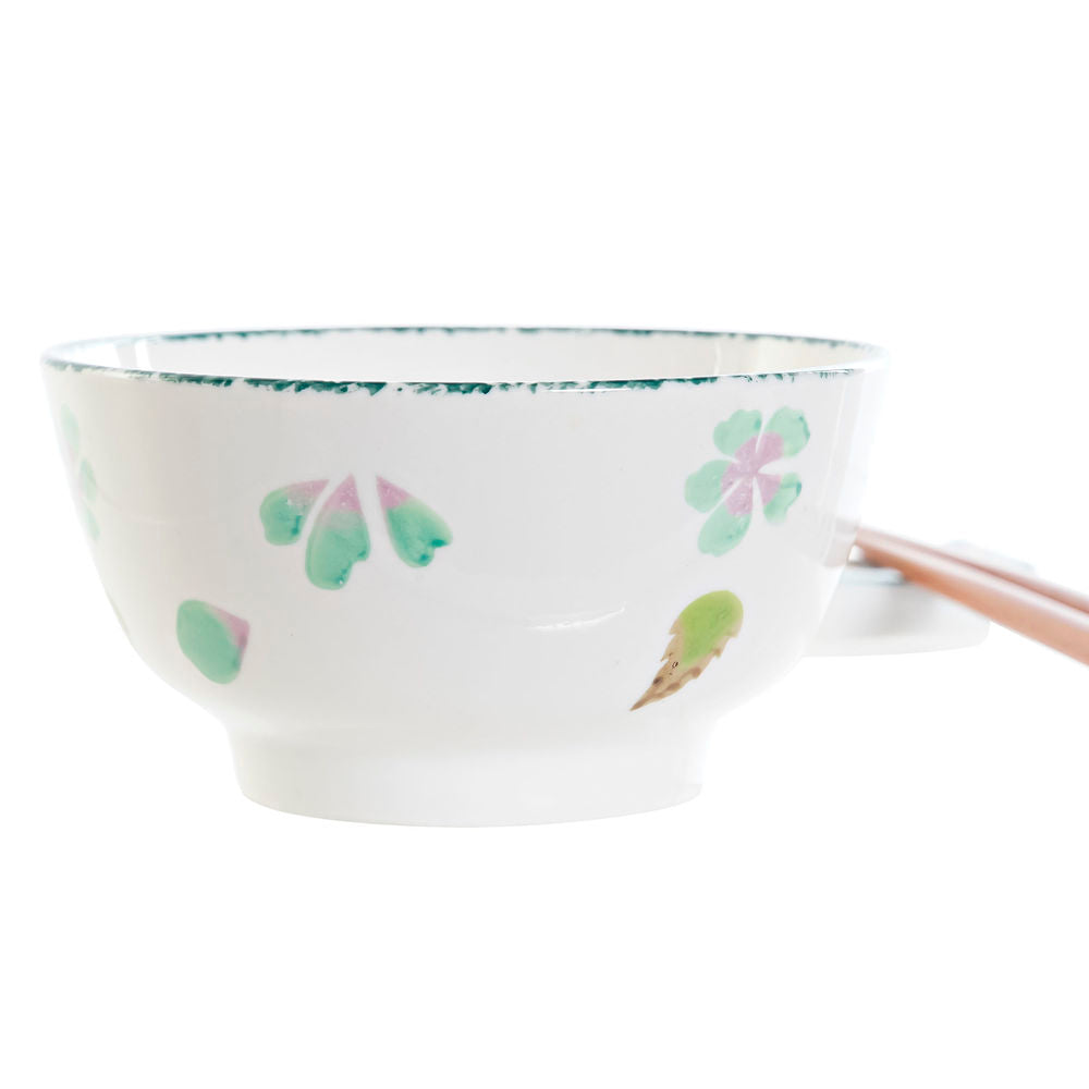 Set per Sushi DKD Home Decor Porcellana Legno Bianco Verde (25 x 25 x 6.5 cm) (11,5 x 11,5 x 6 cm) (4 x 3,5 x 1,5 cm) (2 x 2 x 2