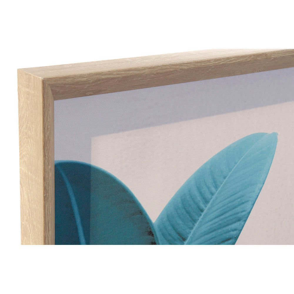 Quadro DKD Home Decor Frunze (45 x 3.5 x 60 cm) (4 pezzi)