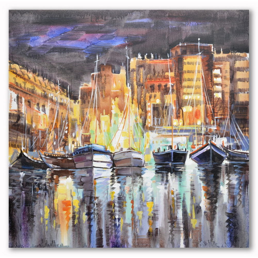 Quadro DKD Home Decor (80 x 3 x 80 cm) (2 pezzi)