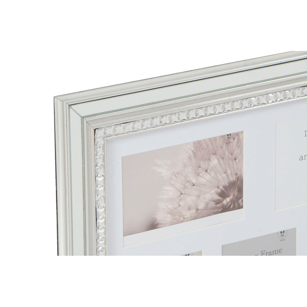 Cornice Portafoto DKD Home Decor Luxury Argentato Dorato Tradizionale (46,5 x 2 x 40 cm) (2 Unità)