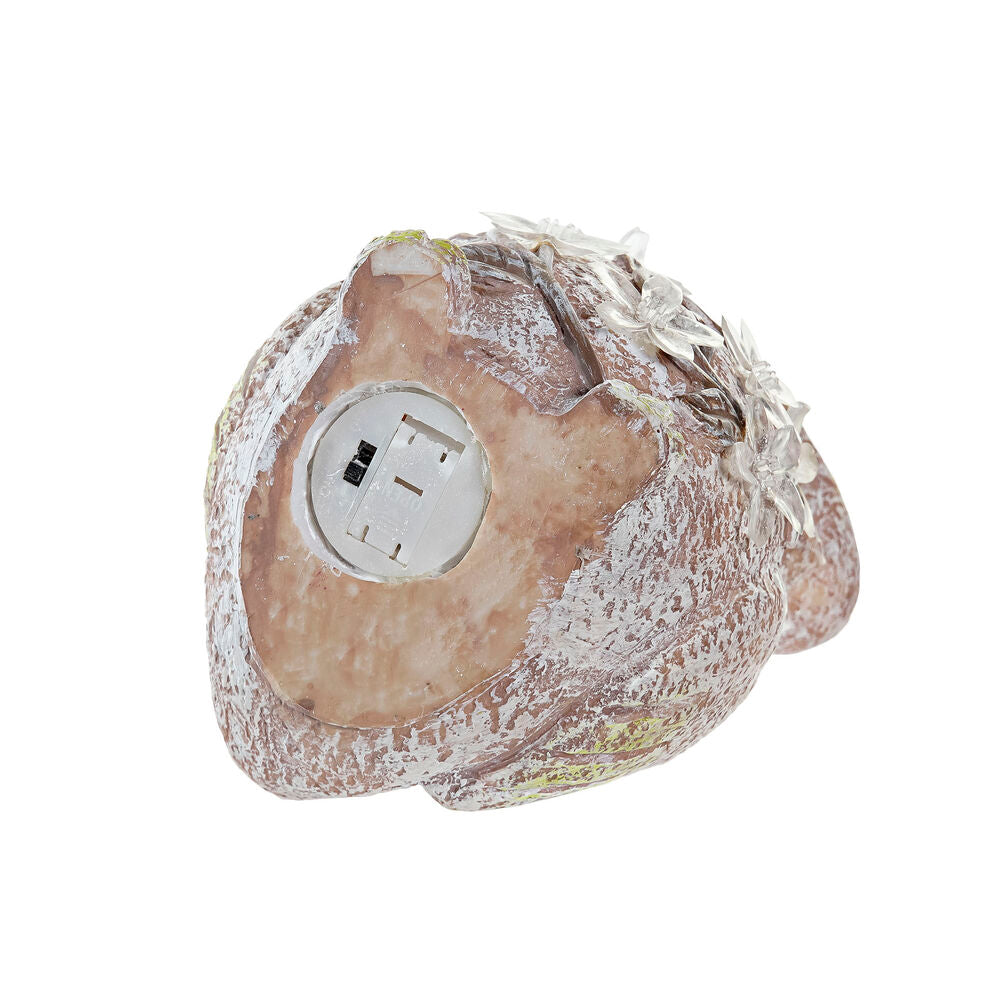 Statua Decorativa DKD Home Decor Naturale Rosa Resina animali (20.5 x 10 x 17 cm) (3 pezzi)