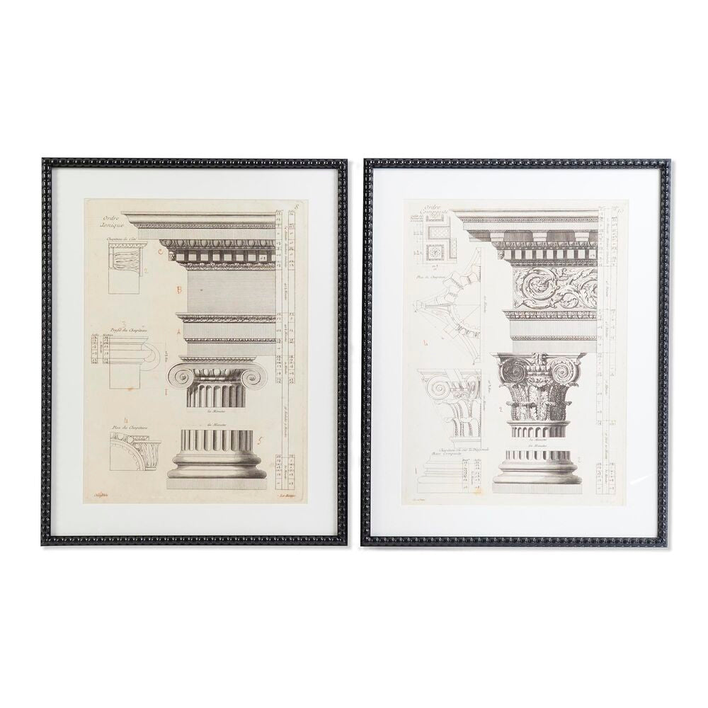 Quadro DKD Home Decor (60 x 3 x 76 cm) (2 Unità)