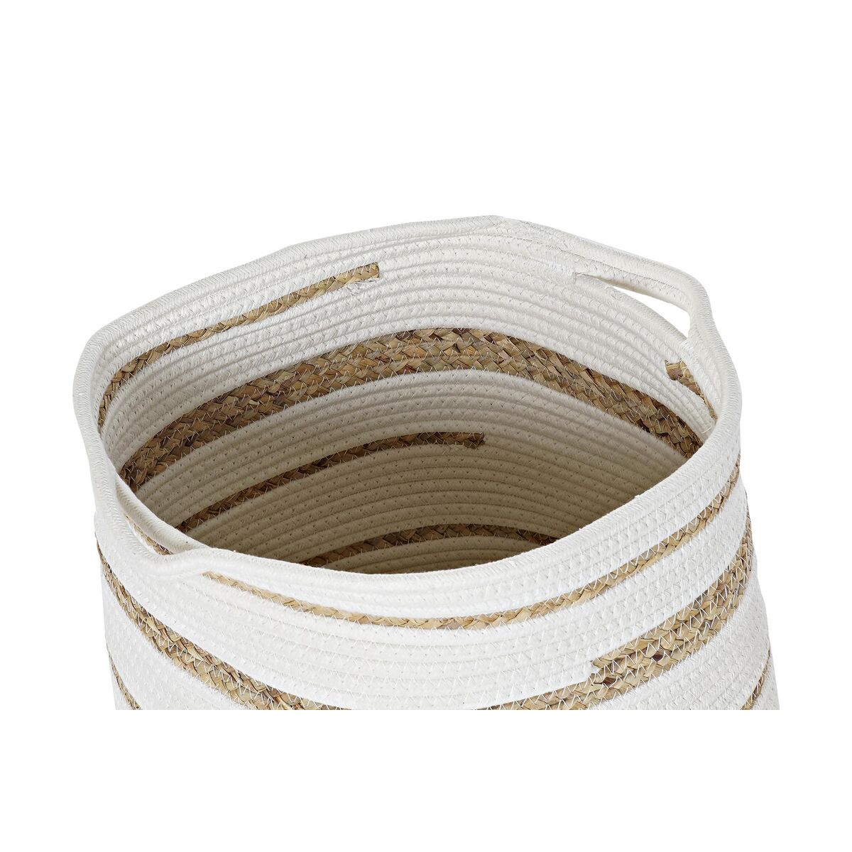 Set di Cestini DKD Home Decor Cotone (36 x 36 x 34 cm)