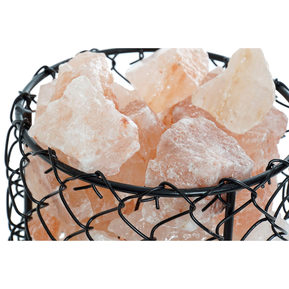 Decorazione luminosa DKD Home Decor Esci 15W Nero Metallo Arancio 220 V Arabo Cestino (17 x 17 x 17 cm)