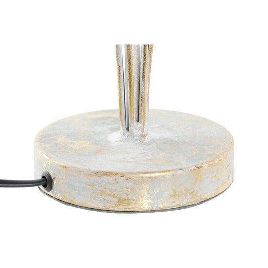 Lampada da tavolo DKD Home Decor Grigio Metallo 42 x 42 x 47 cm