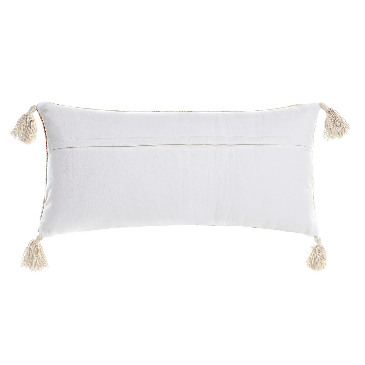 Cuscino DKD Home Decor Beige Poliestere Cotone Multicolore Shabby Chic Foglia della pianta (60 x 10 x 30 cm)