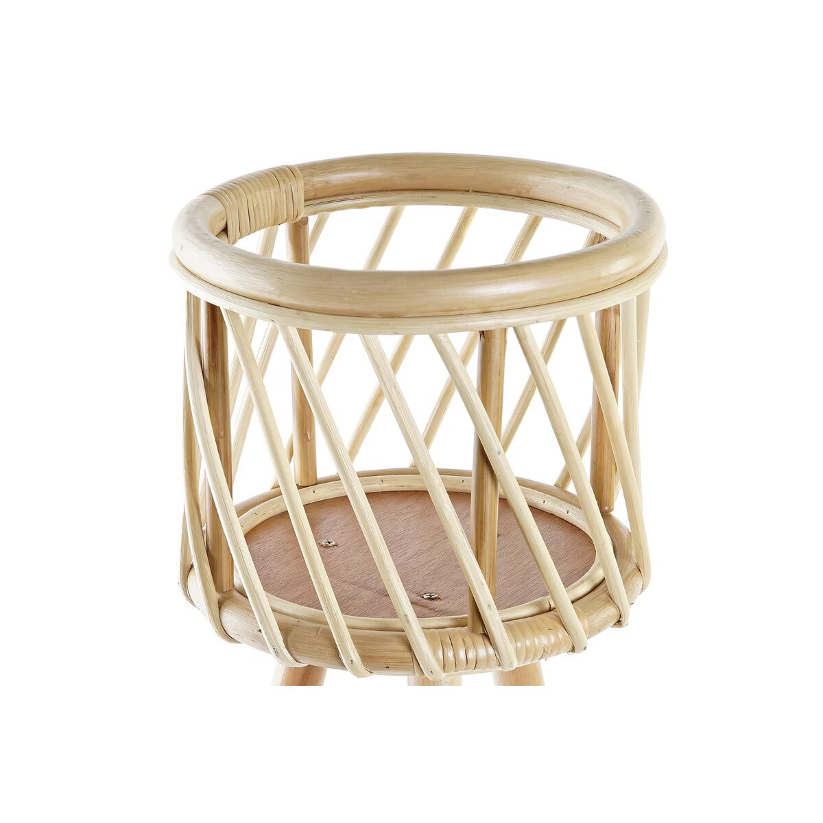 Vaso DKD Home Decor Naturale Bambù Bali (23 x 20 x 70 cm)