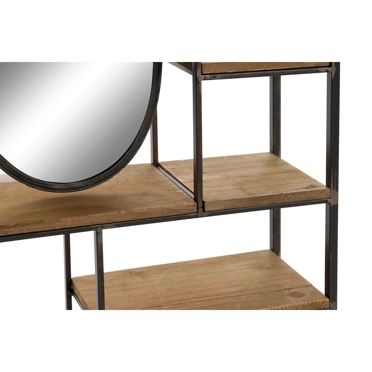 Scaffale DKD Home Decor 39,5 x 13,5 x 60 cm Metallo Legno MDF