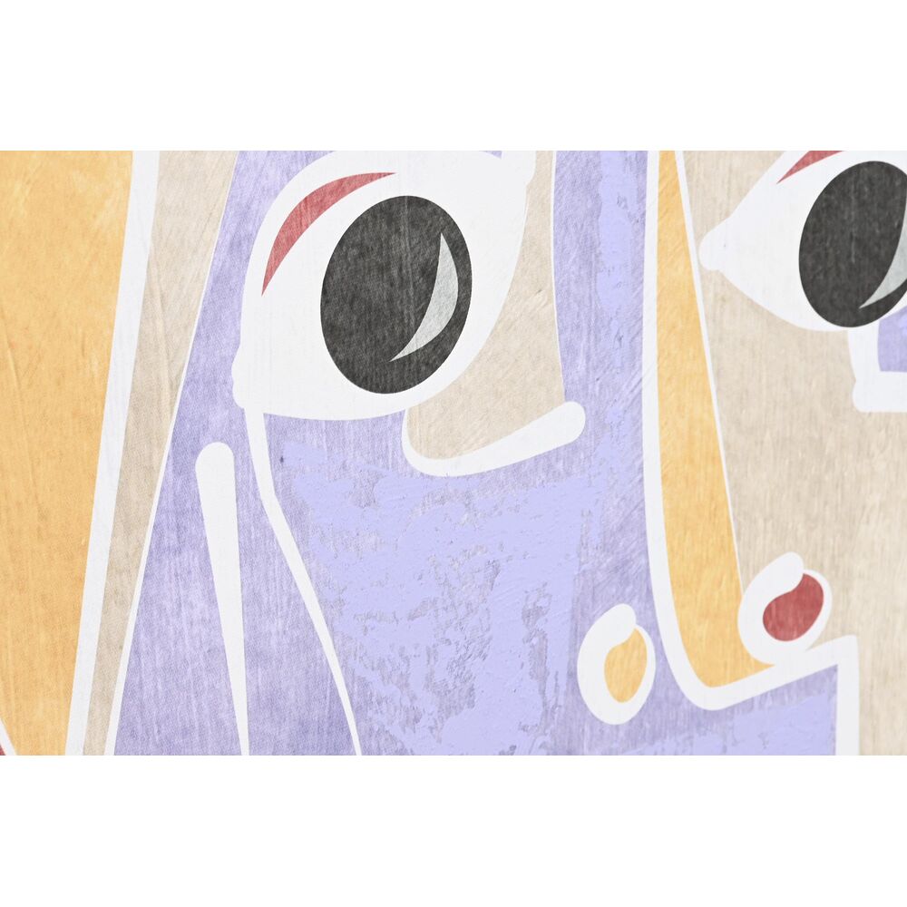 Quadro DKD Home Decor Astratto (83 x 4 x 83 cm) (2 Unità)