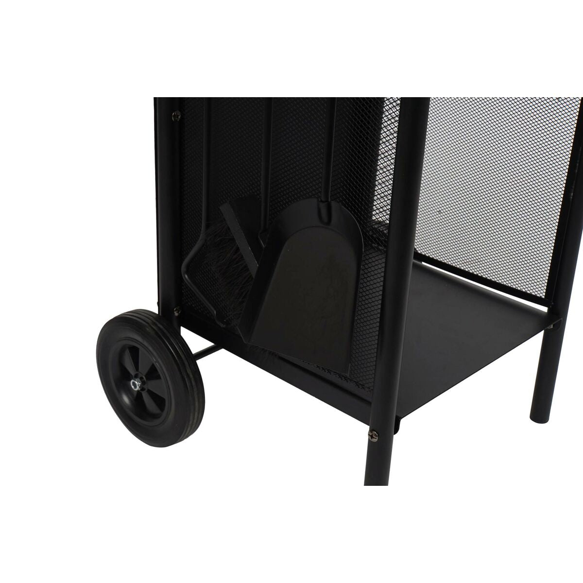 Supporto per Legna DKD Home Decor Acciaio Plastica (42 x 36 x 81 cm)