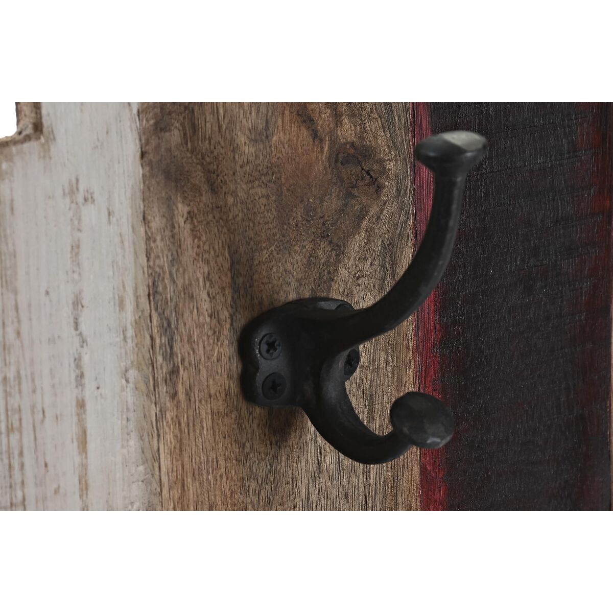 Appendiabiti da parete DKD Home Decor Metallo Legno (81 x 10 x 25 cm)