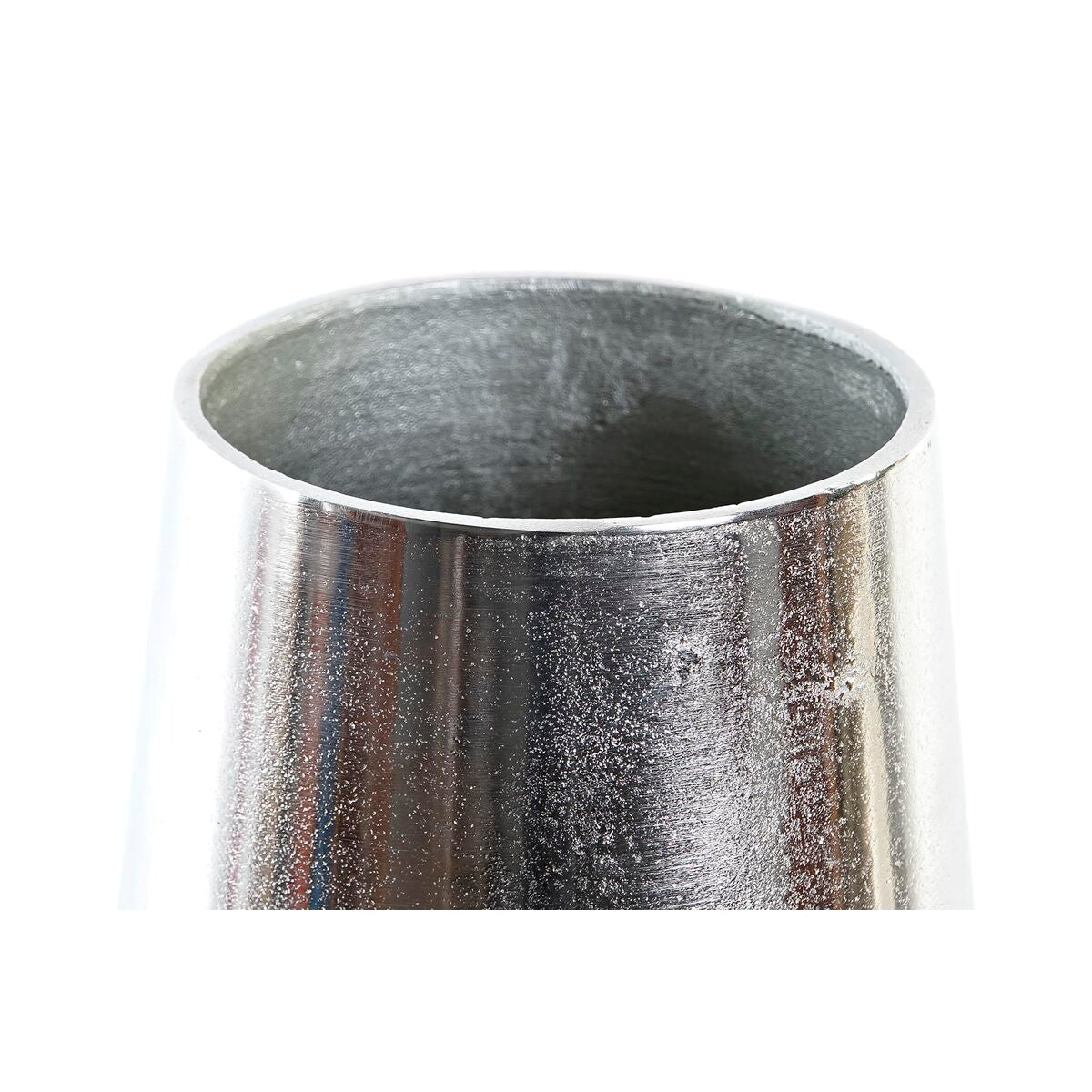 Vaso DKD Home Decor Argentato Dorato Alluminio Moderno (15,5 x 15,5 x 26 cm) (2 Unità)