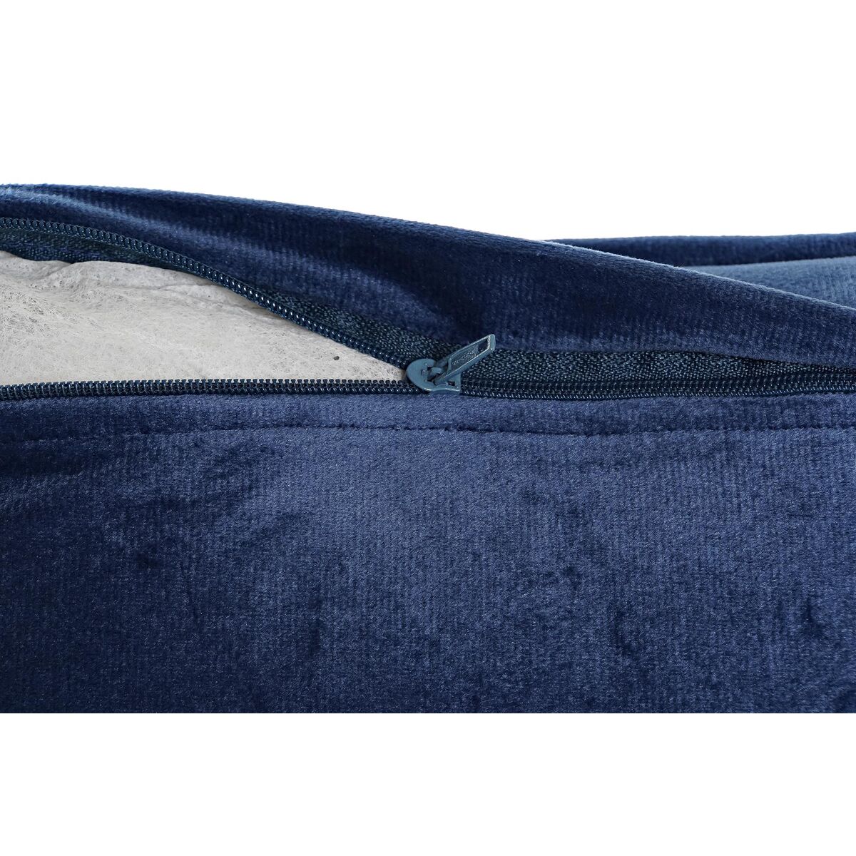 Cuscino DKD Home Decor Azzurro Poliestere Fiori (50 x 10 x 30 cm)