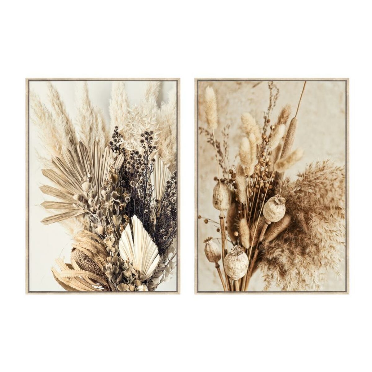 Quadro DKD Home Decor Fiore (80 x 4 x 120 cm) (2 Unità)