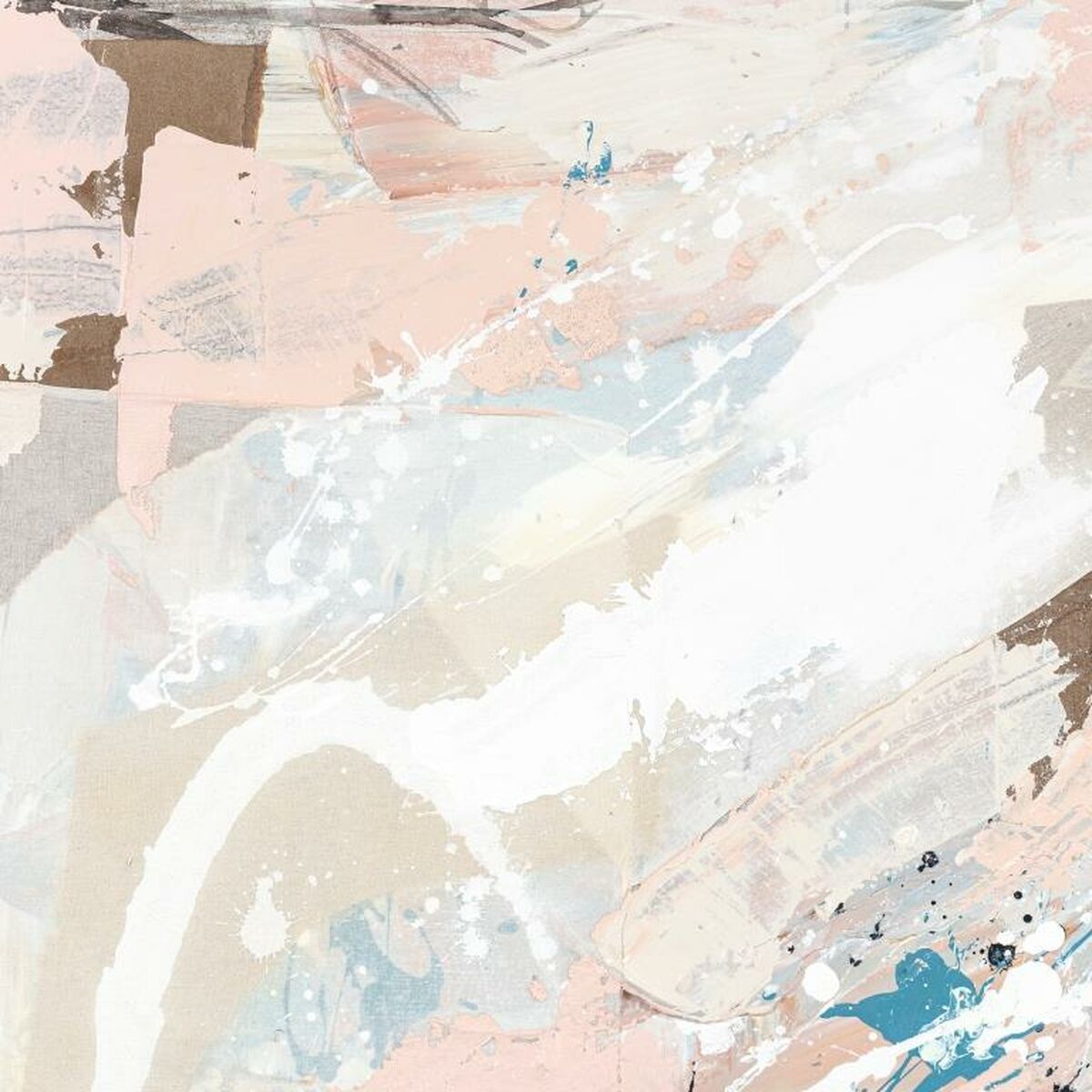 Tela DKD Home Decor Astratto (150 x 3,8 x 100 cm) (2 Unità)