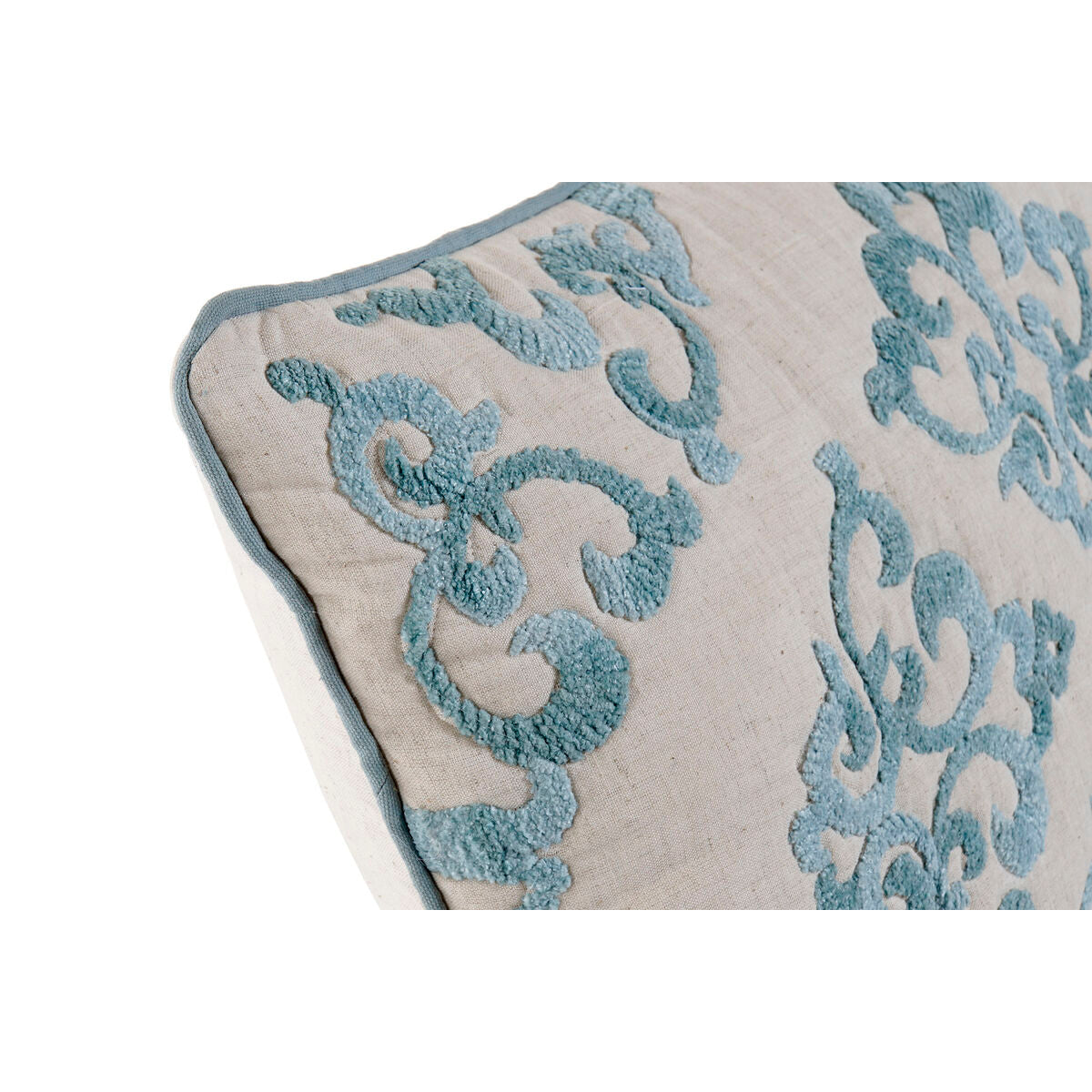Fodera per cuscino DKD Home Decor Azzurro Tradizionale (60 x 1 x 40 cm)