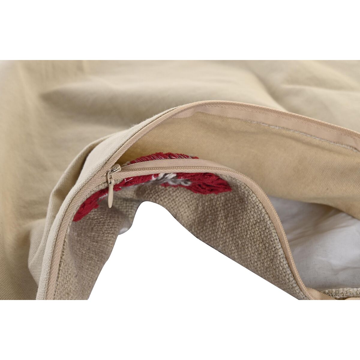 Fodera per cuscino DKD Home Decor Multicolore Frange (60 x 1 x 40 cm)