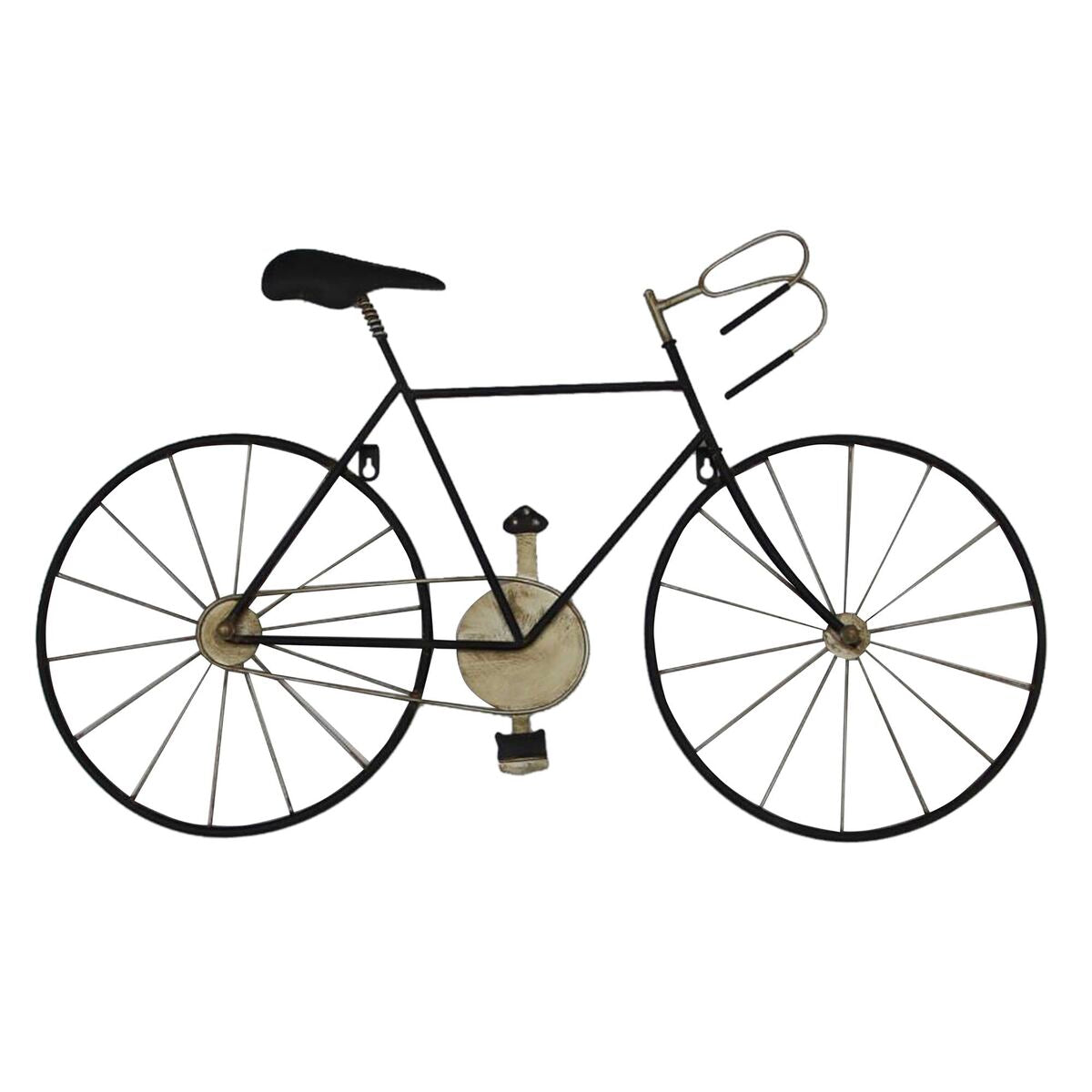 Statua Decorativa DKD Home Decor Bicicletta Metallo (78 x 2,5 x 45 cm) (2 Unità)