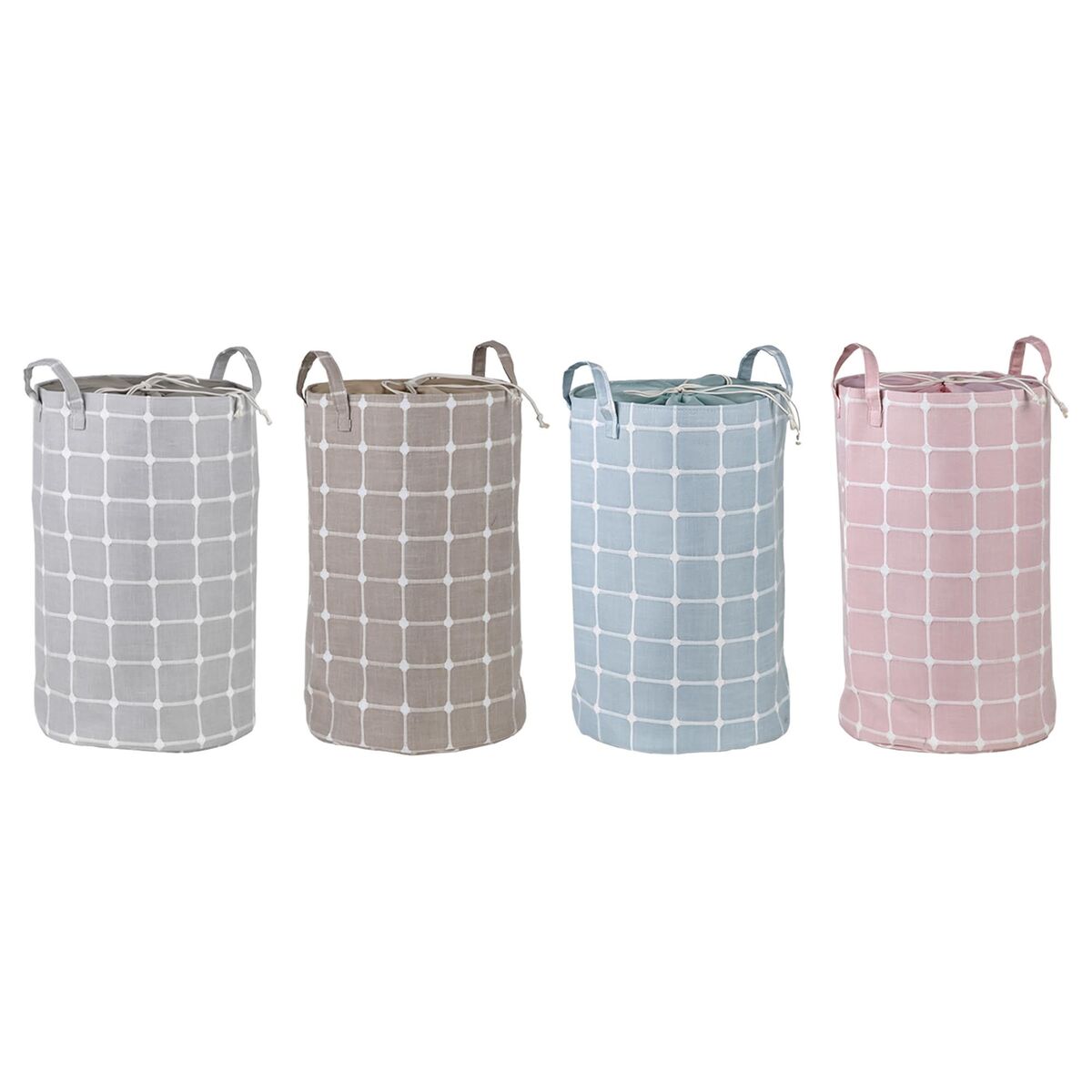 Scatola Decorativa DKD Home Decor Poliestere EVA (35 x 35 x 55 cm) (4 Unità)