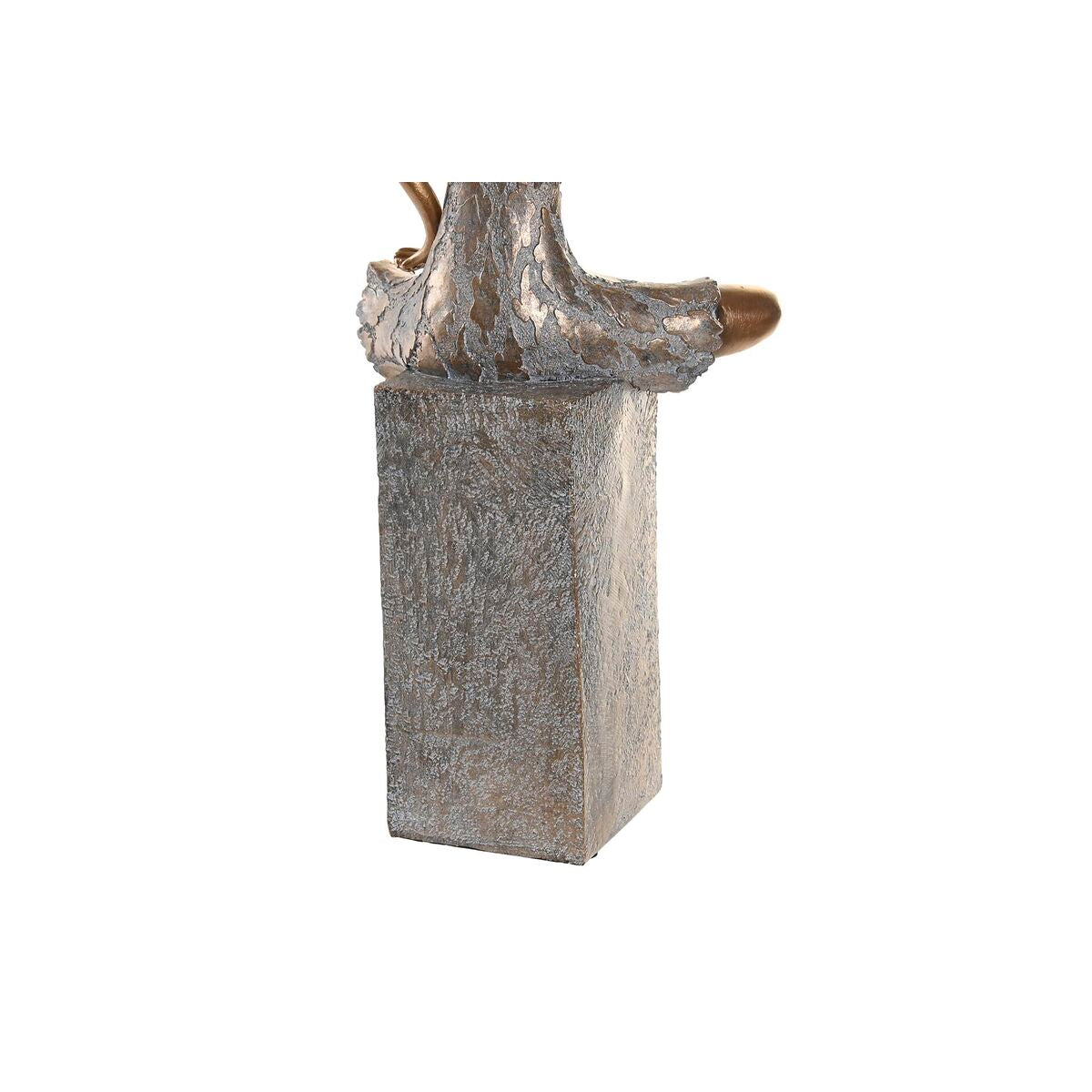 Statua Decorativa DKD Home Decor Donna Rosso Grigio Azzurro Resina Moderno (16 x 12 x 37 cm) (3 Unità)