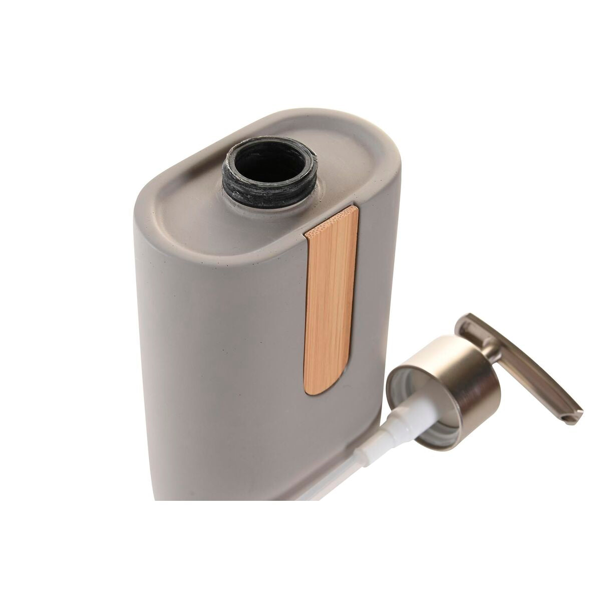Dispenser di Sapone DKD Home Decor Cemento Bambù