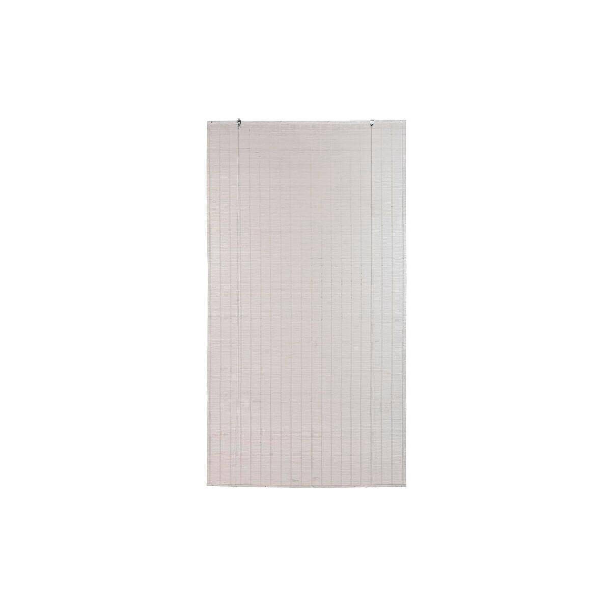 Store a rullo DKD Home Decor Verniciato Bianco Bambù (120 x 2 x 230 cm)