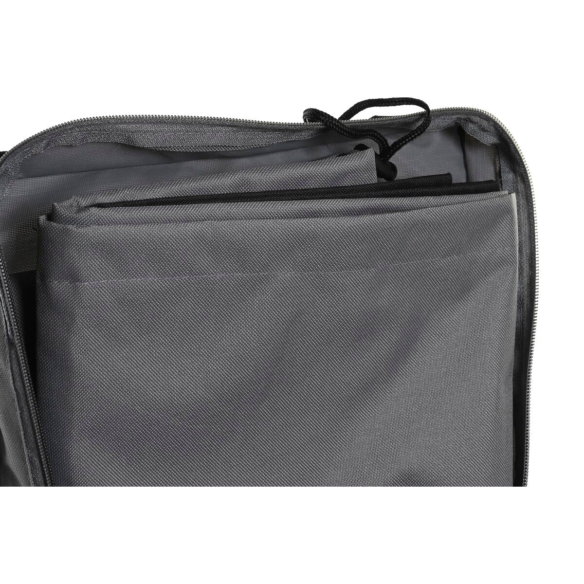 Custodia Protettrice DKD Home Decor Tavolo Nero Alluminio Grigio scuro (240 x 130 x 60 cm)