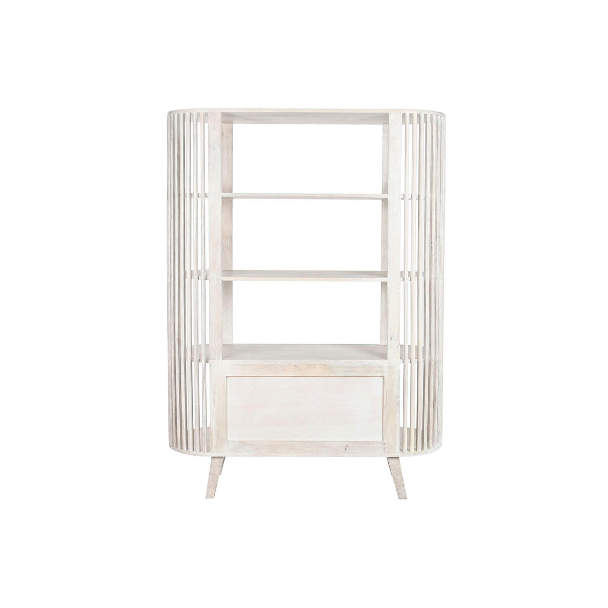 Scaffale DKD Home Decor Bianco Legno di mango (116 x 40 x 160 cm)