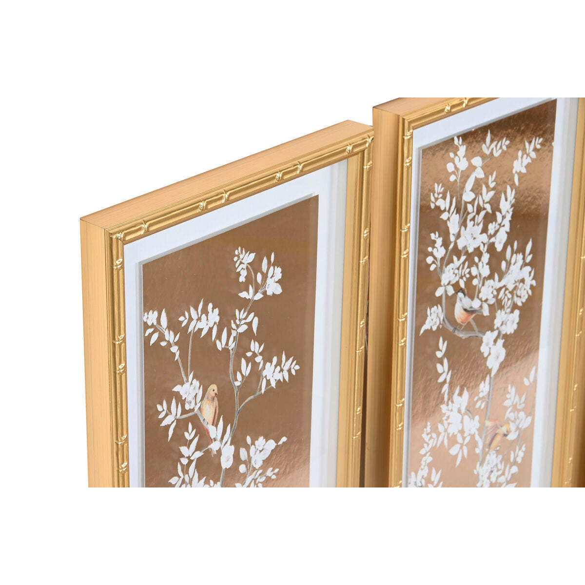 Quadro Home ESPRIT Orientale 30 x 3,5 x 60 cm (3 Unità)