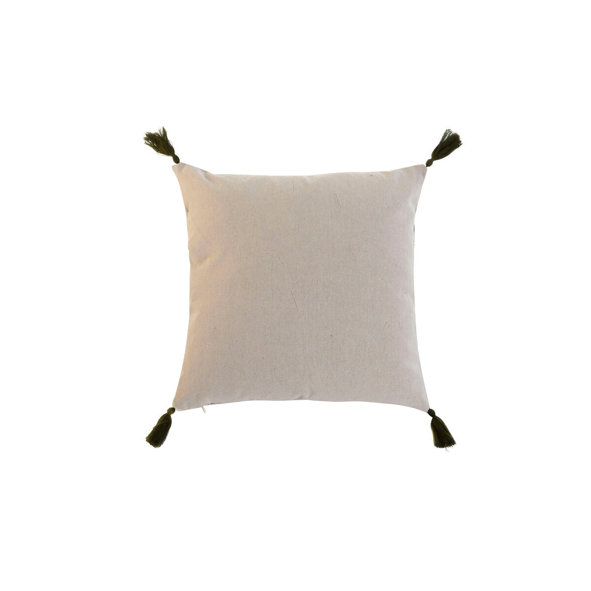 Cuscino Home ESPRIT Verde Beige Palme Boho 45 x 5 x 45 cm