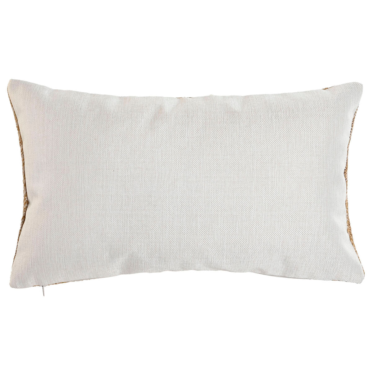 Cuscino Home ESPRIT Bianco Naturale 50 x 15 x 30 cm